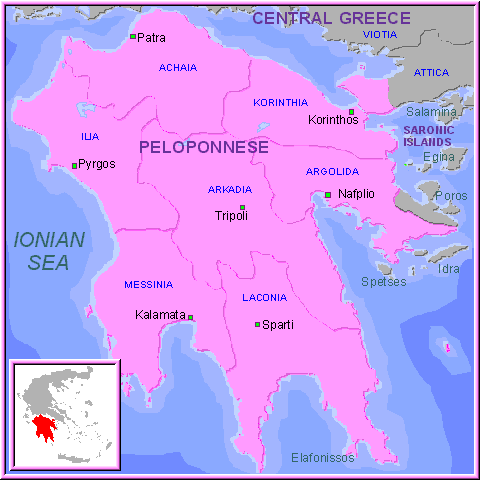 MAP of Pellop